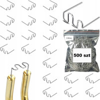 Скобы волна до термостеплера 500 шт Kraft&Dele